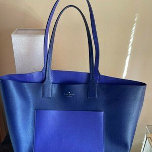 Pre-Owned Kate Spade Jones Street Large Posey Reversible tote 2 faced bag
